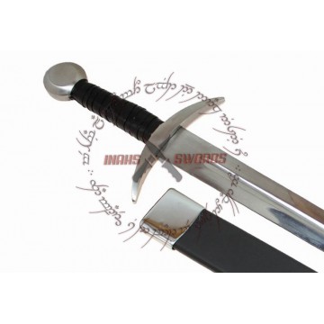 LOKI'S SWORD OF CHAOS VIKING LONGSWORD HIGH CARBON STAINLESS STEEL BATTLE READY PEENED